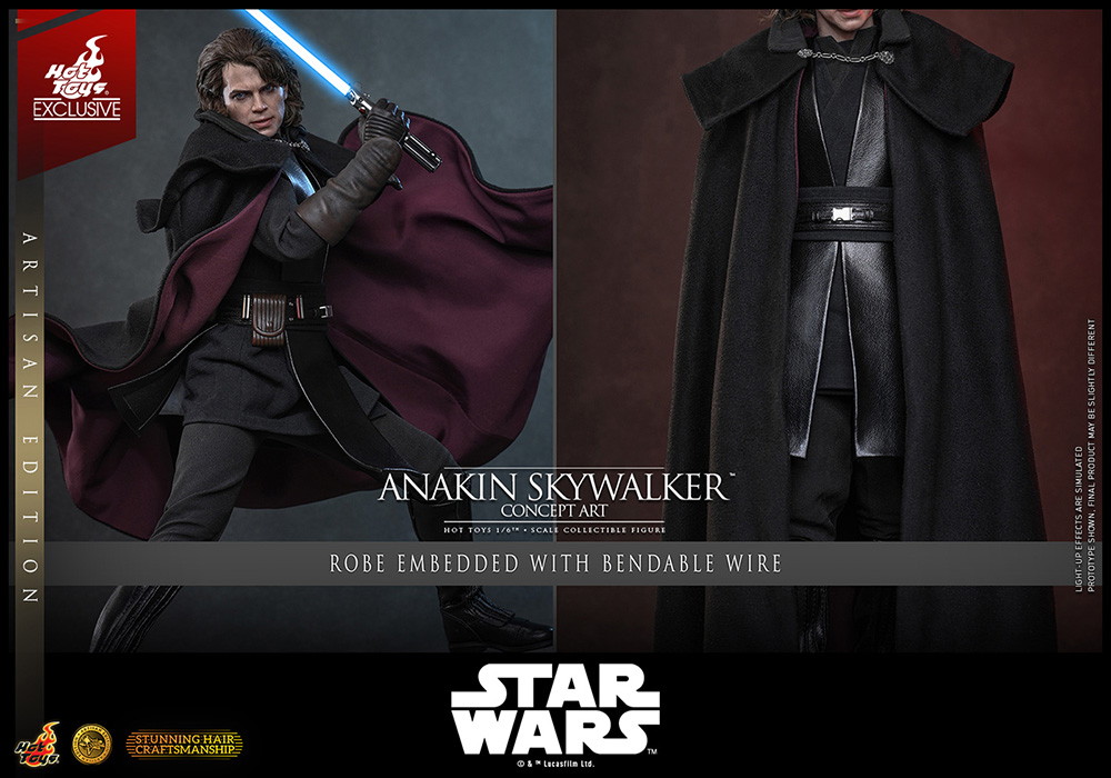 スター・ウォーズ エピソード3/シスの復讐「アナキン・スカイウォーカー(コンセプトアート)」のフィギュア画像