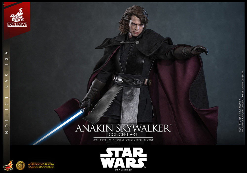 スター・ウォーズ エピソード3/シスの復讐「アナキン・スカイウォーカー(コンセプトアート)」のフィギュア画像