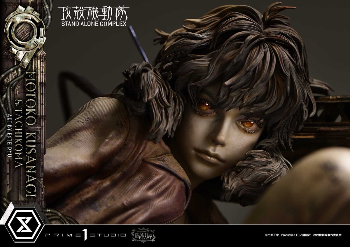 攻殻機動隊 STAND ALONE COMPLEX「草薙素子&タチコマ Art byエンテイ・リュウ ボーナス版」のフィギュア画像