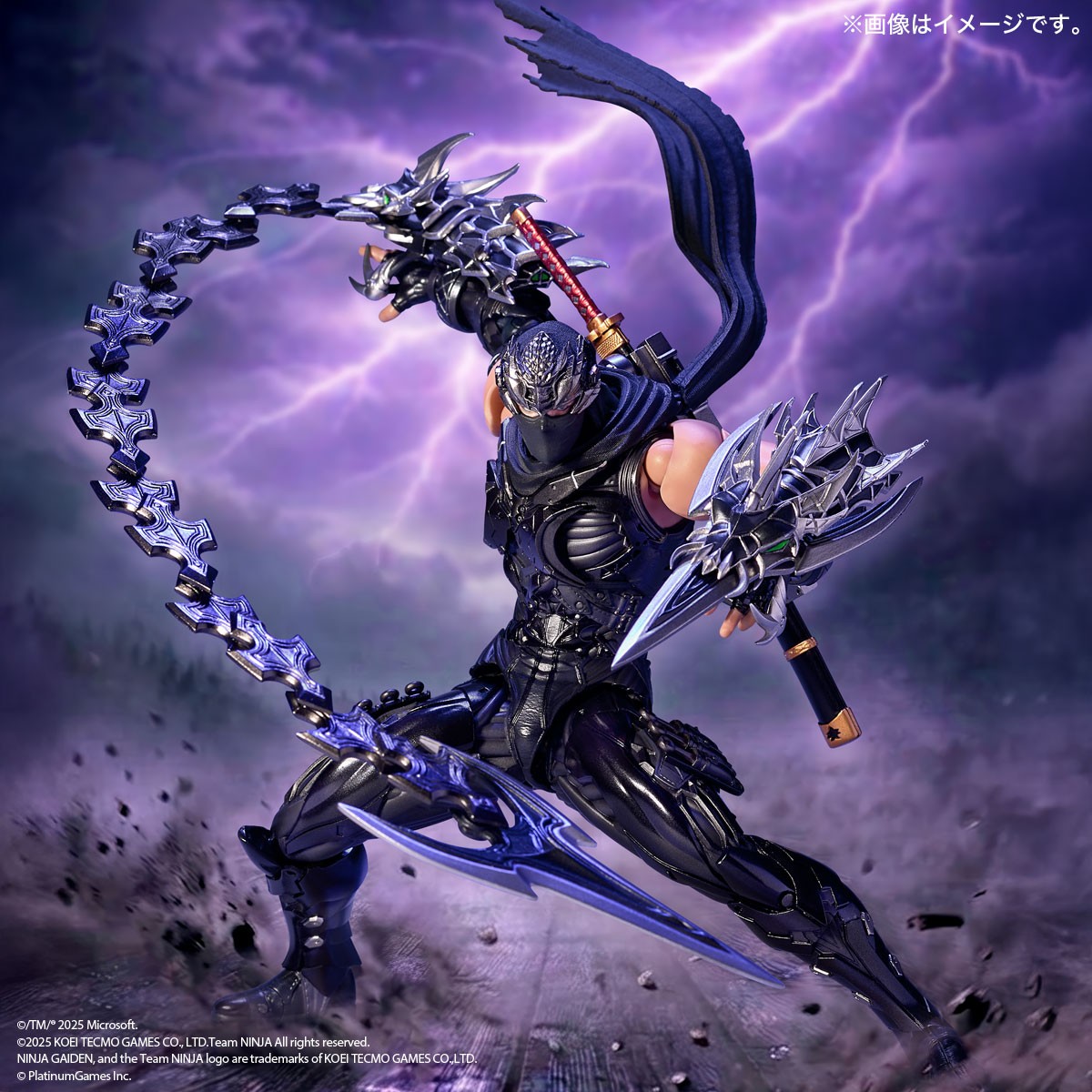 NINJA GAIDEN 4「リュウ・ハヤブサ」のフィギュア画像