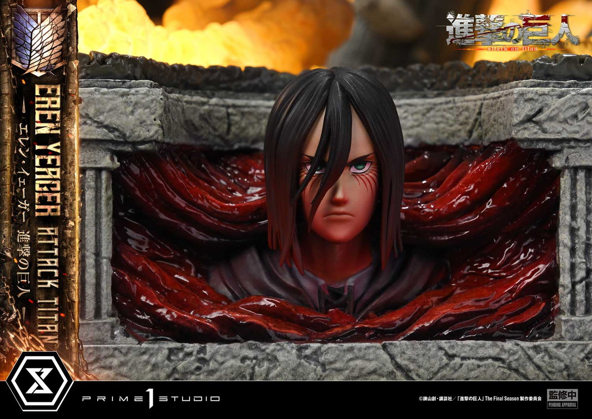 TVアニメ 進撃の巨人「エレン・イェーガー 進撃の巨人」のフィギュア画像
