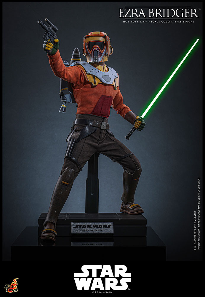 スター・ウォーズ 反乱者たち「エズラ・ブリッジャー」のフィギュア画像