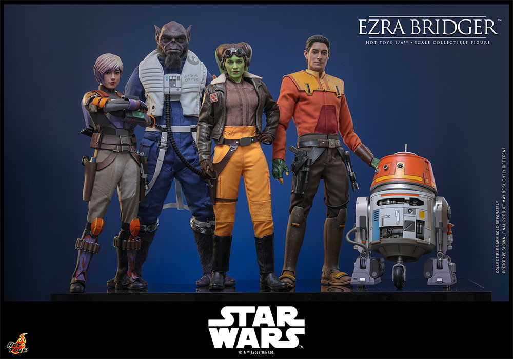 スター・ウォーズ 反乱者たち「エズラ・ブリッジャー」のフィギュア画像
