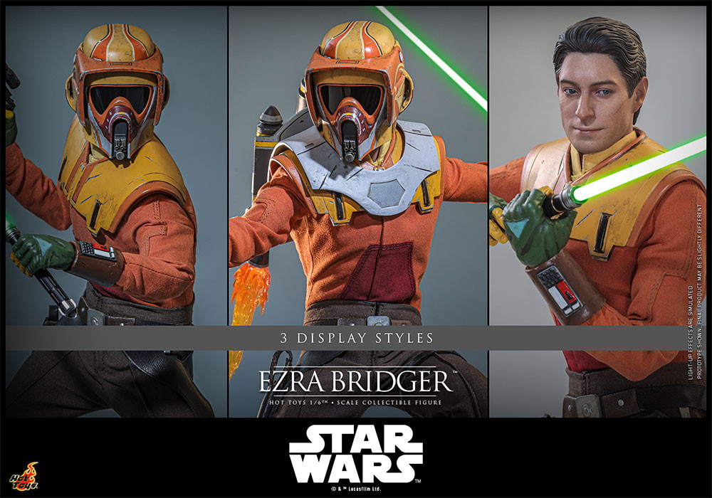 スター・ウォーズ 反乱者たち「エズラ・ブリッジャー」のフィギュア画像