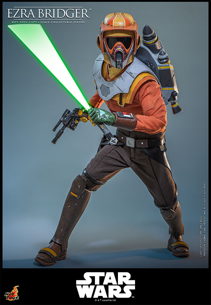 スター・ウォーズ 反乱者たち「エズラ・ブリッジャー」のフィギュア画像