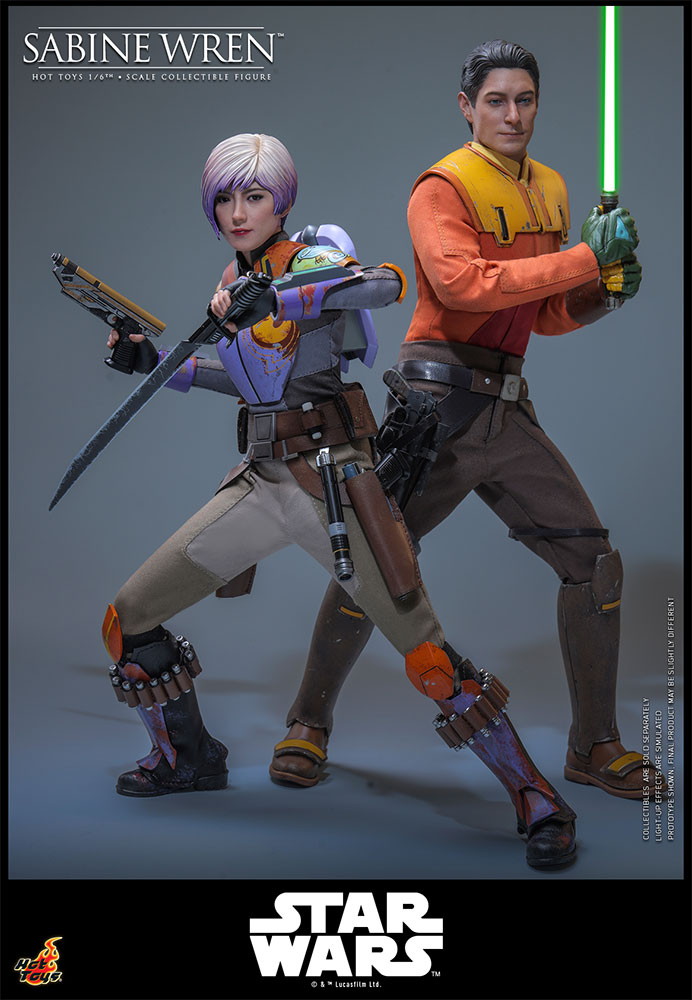スター・ウォーズ 反乱者たち「サビーヌ・レン」のフィギュア画像