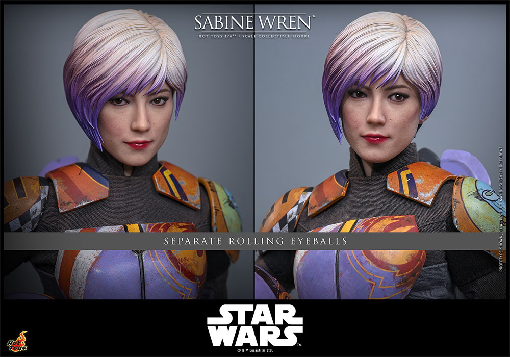 スター・ウォーズ 反乱者たち「サビーヌ・レン」のフィギュア画像