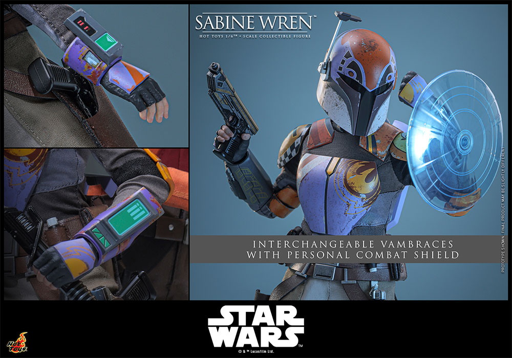 スター・ウォーズ 反乱者たち「サビーヌ・レン」のフィギュア画像