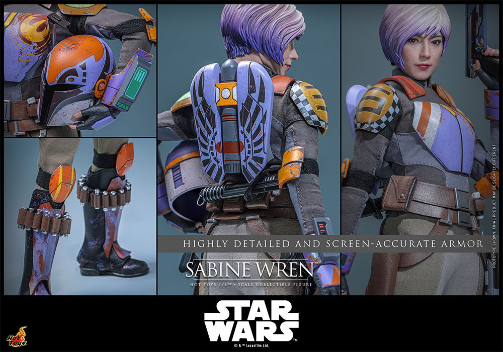 スター・ウォーズ 反乱者たち「サビーヌ・レン」のフィギュア画像