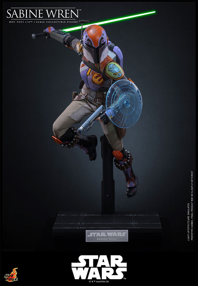 スター・ウォーズ 反乱者たち「サビーヌ・レン」のフィギュア画像