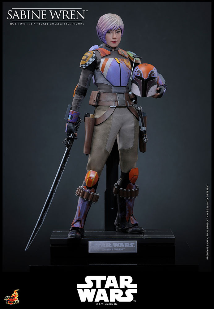 スター・ウォーズ 反乱者たち「サビーヌ・レン」のフィギュア画像
