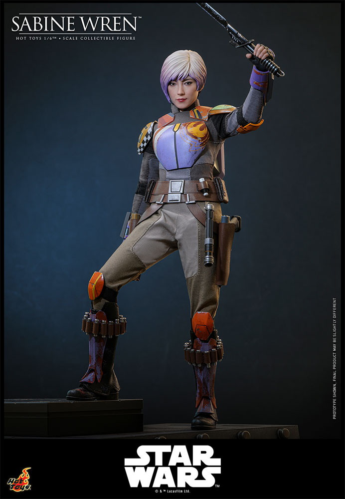 スター・ウォーズ 反乱者たち「サビーヌ・レン」のフィギュア画像