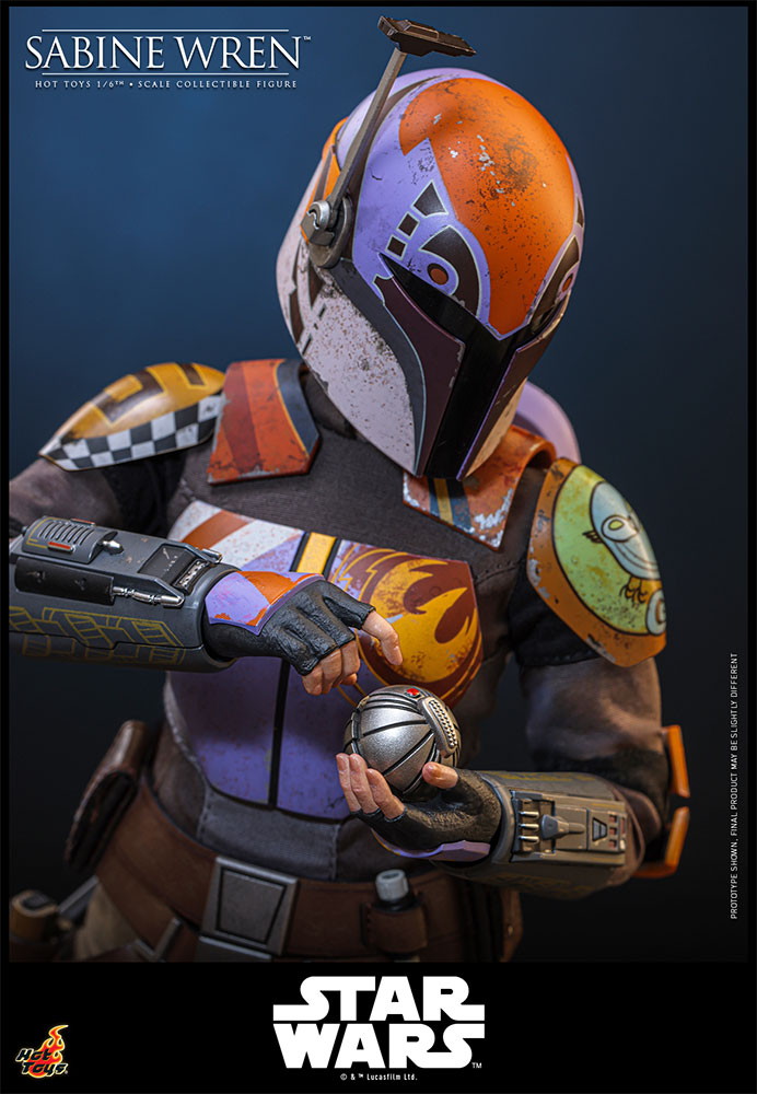 スター・ウォーズ 反乱者たち「サビーヌ・レン」のフィギュア画像