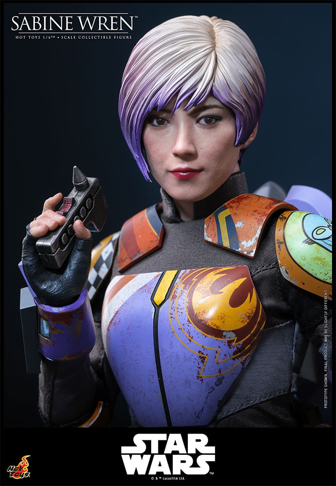 スター・ウォーズ 反乱者たち「サビーヌ・レン」のフィギュア画像