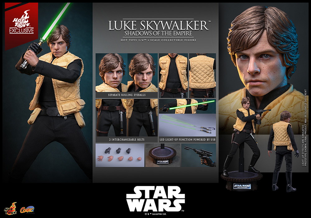 スター・ウォーズ「ルーク・スカイウォーカー（シャドウズ・オブ・ジ・エンパイア［帝国の影］）」のフィギュア画像