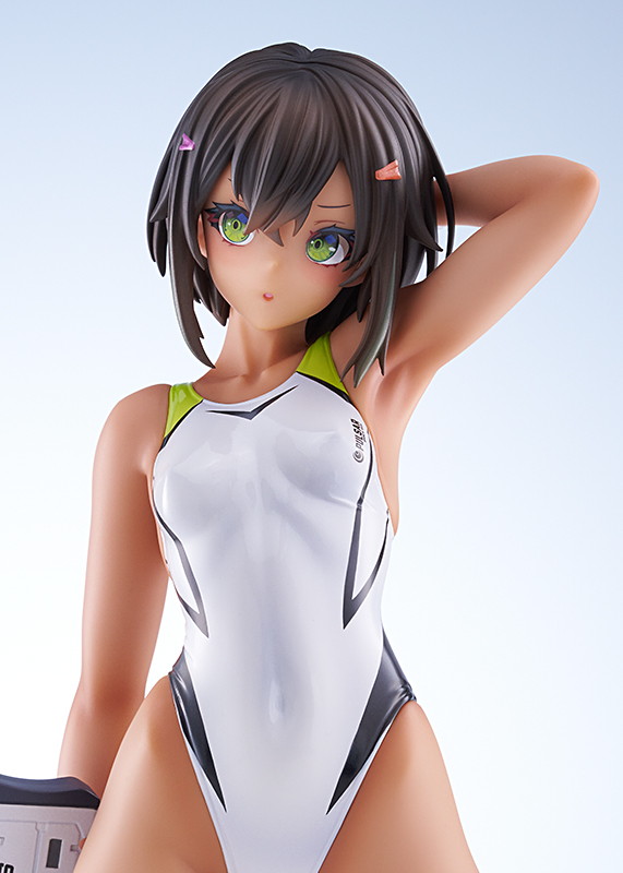 ARMS NOTE「水泳部の部長ちゃん 紫の水着Ver./白の水着Ver.」のフィギュア画像
