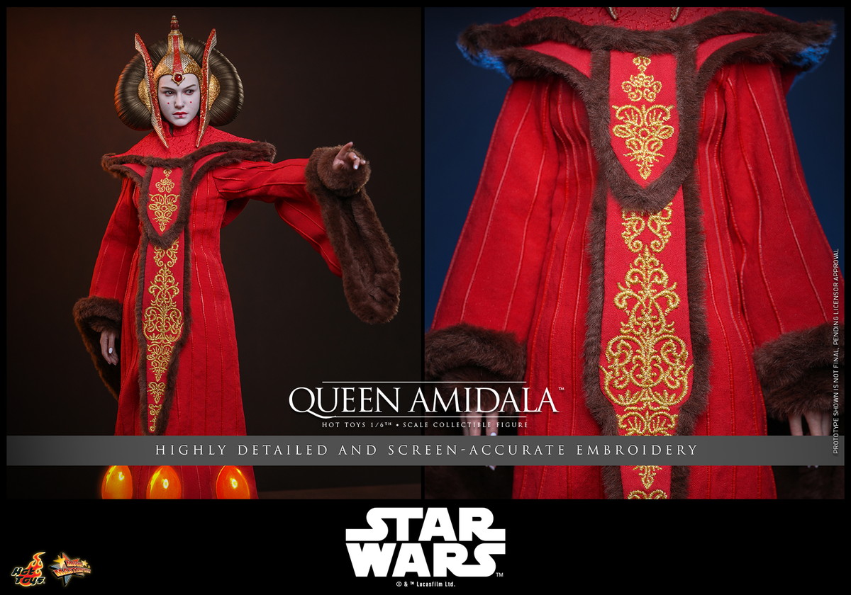 スター・ウォーズ エピソード1／ファントム・メナス「アミダラ女王」のフィギュア画像