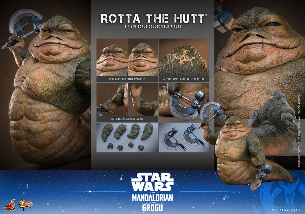 スター・ウォーズ/マンダロリアン・アンド・グローグー「ロッタ・ザ・ハット」のフィギュア画像