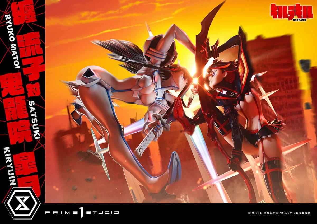 キルラキル「纏流子 対 鬼龍院皐月 ボーナス版」のフィギュア画像