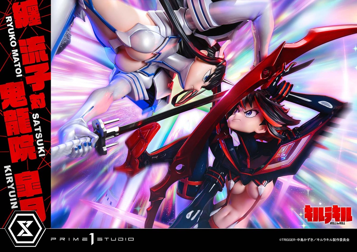 キルラキル「纏流子 対 鬼龍院皐月 ボーナス版」のフィギュア画像