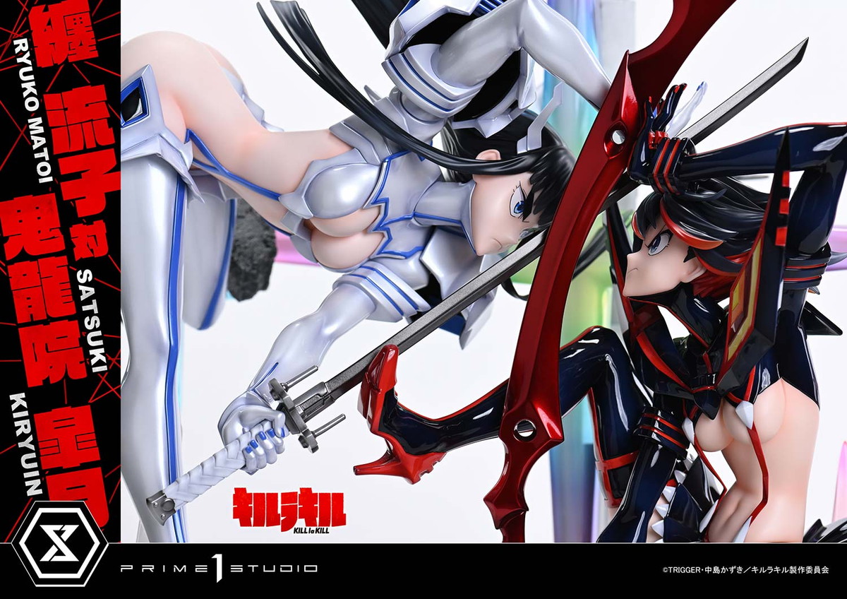 キルラキル「纏流子 対 鬼龍院皐月 ボーナス版」のフィギュア画像