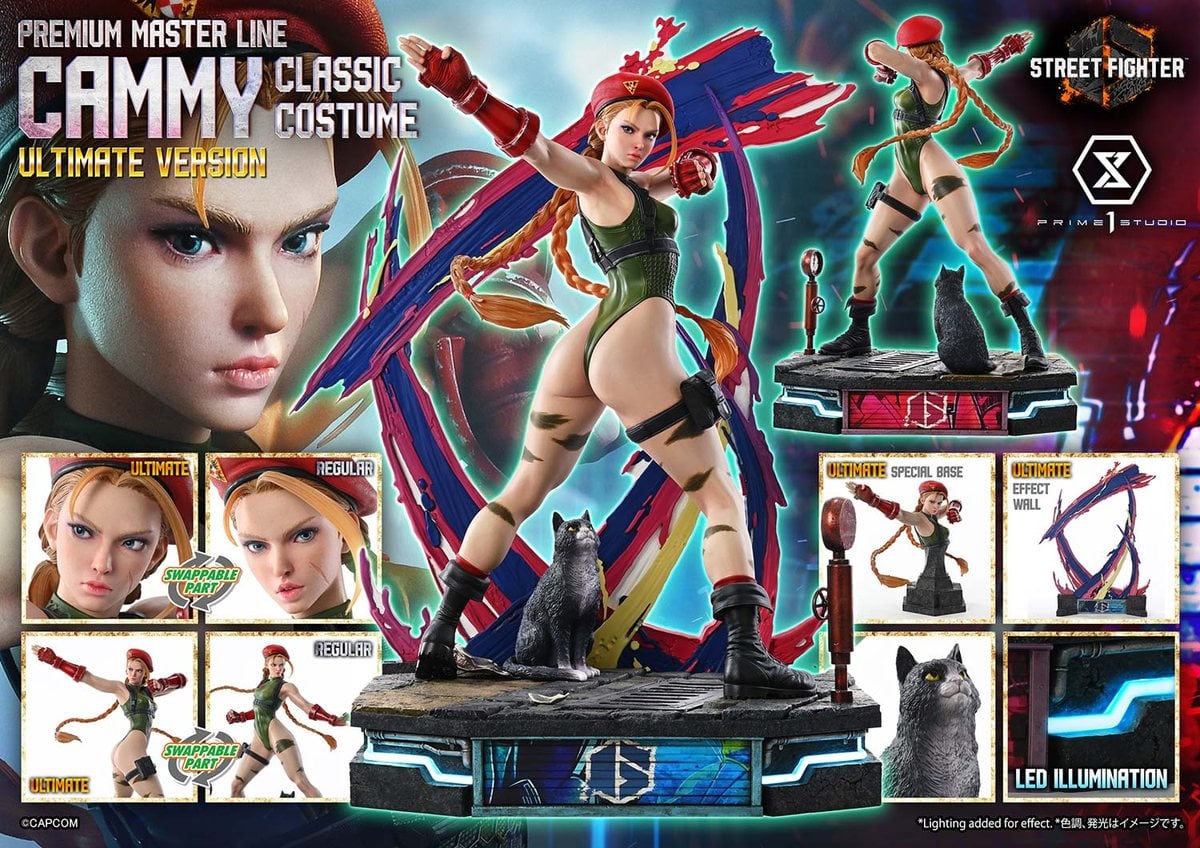 ストリートファイター6「キャミィ クラシックコスチューム」のフィギュア画像
