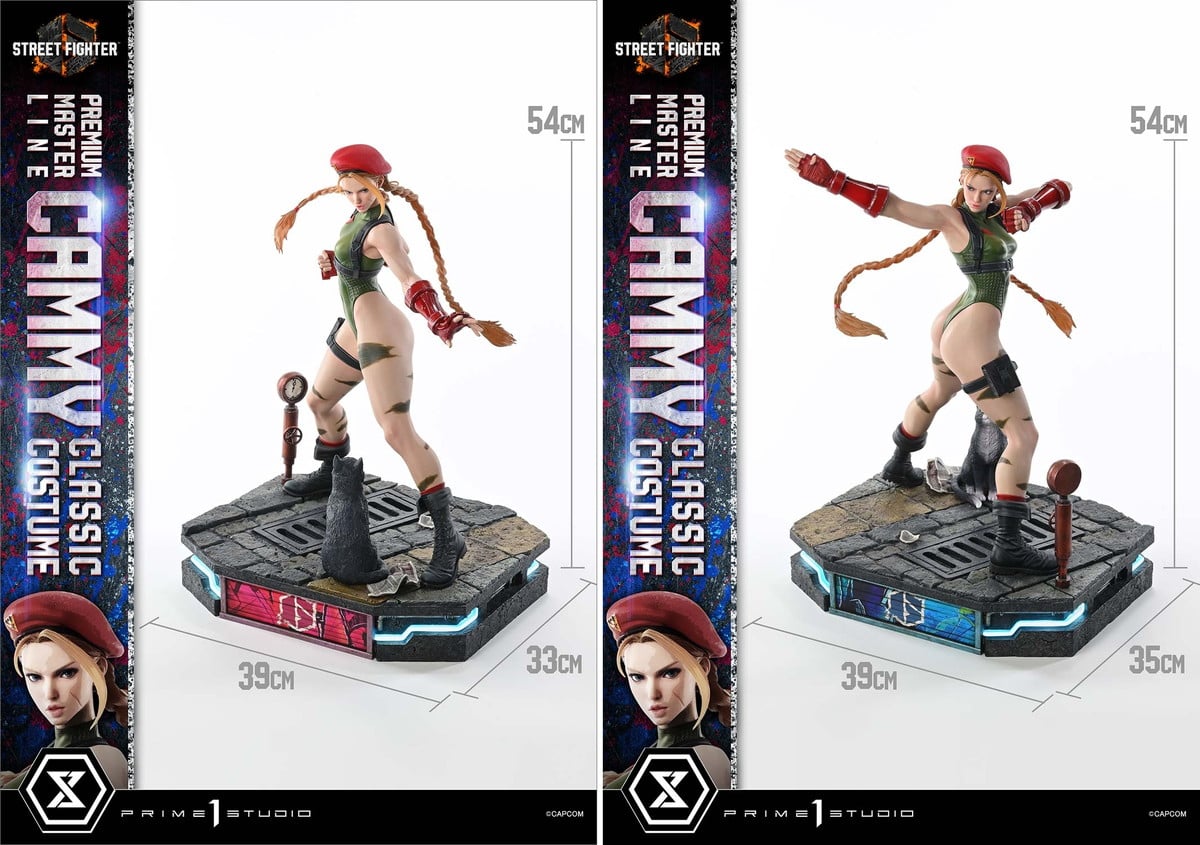 ストリートファイター6「キャミィ クラシックコスチューム」のフィギュア画像