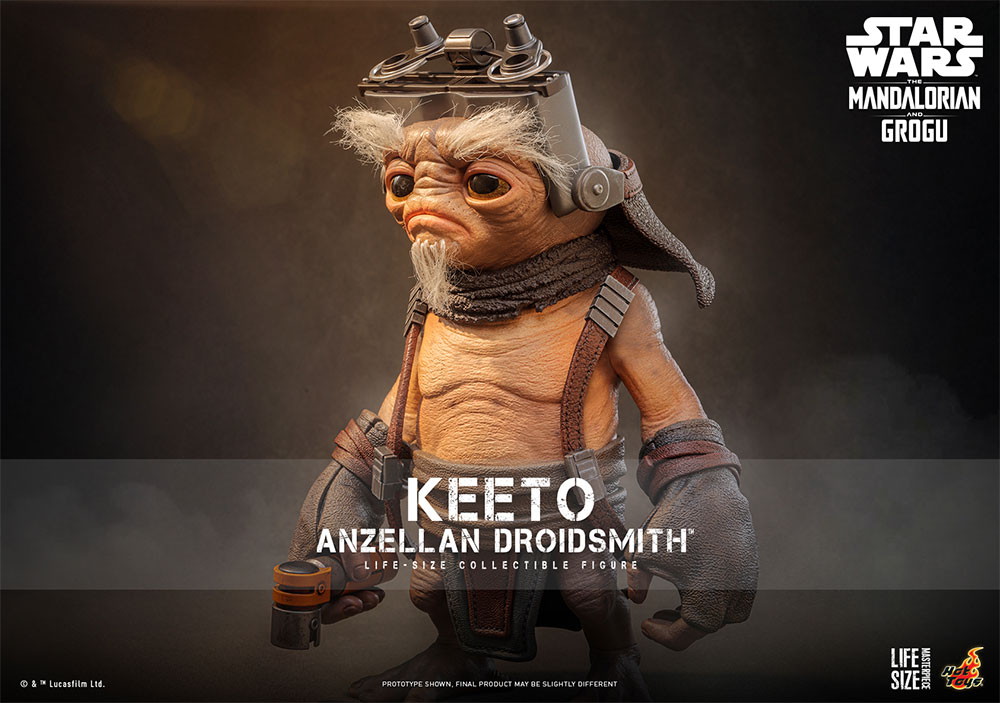 スター・ウォーズ/マンダロリアン・アンド・グローグー「キート(アンゼラ人/ドロイド修理屋)」のフィギュア画像