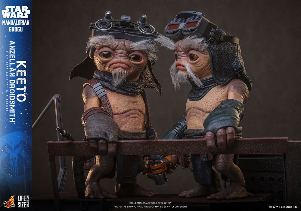スター・ウォーズ/マンダロリアン・アンド・グローグー「キート(アンゼラ人/ドロイド修理屋)」のフィギュア画像
