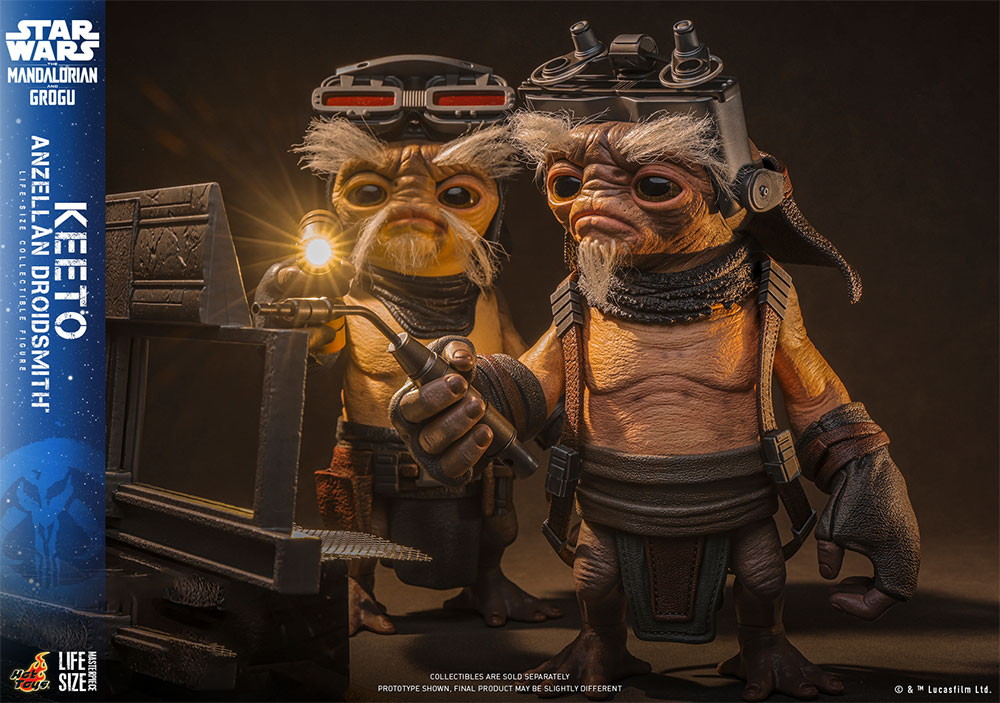 スター・ウォーズ/マンダロリアン・アンド・グローグー「キート(アンゼラ人/ドロイド修理屋)」のフィギュア画像