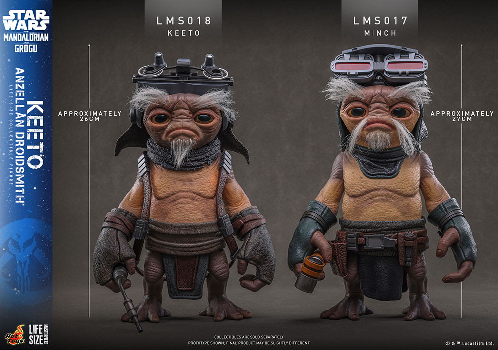 スター・ウォーズ/マンダロリアン・アンド・グローグー「キート(アンゼラ人/ドロイド修理屋)」のフィギュア画像
