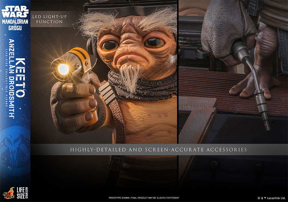 スター・ウォーズ/マンダロリアン・アンド・グローグー「キート(アンゼラ人/ドロイド修理屋)」のフィギュア画像
