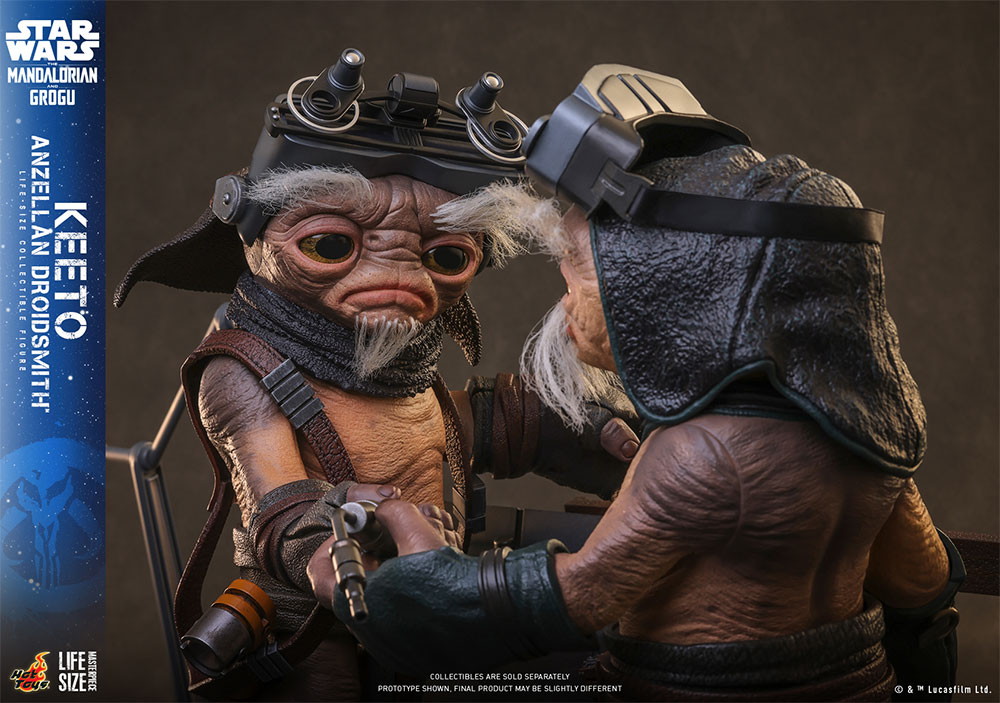 スター・ウォーズ/マンダロリアン・アンド・グローグー「キート(アンゼラ人/ドロイド修理屋)」のフィギュア画像