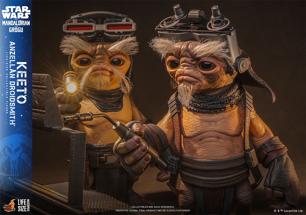 スター・ウォーズ/マンダロリアン・アンド・グローグー「キート(アンゼラ人/ドロイド修理屋)」のフィギュア画像