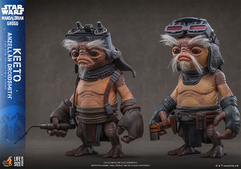 スター・ウォーズ/マンダロリアン・アンド・グローグー「キート(アンゼラ人/ドロイド修理屋)」のフィギュア画像