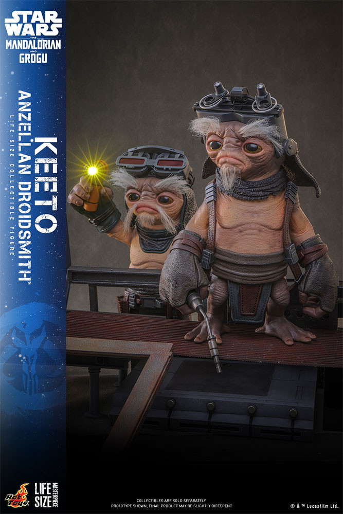 スター・ウォーズ/マンダロリアン・アンド・グローグー「キート(アンゼラ人/ドロイド修理屋)」のフィギュア画像