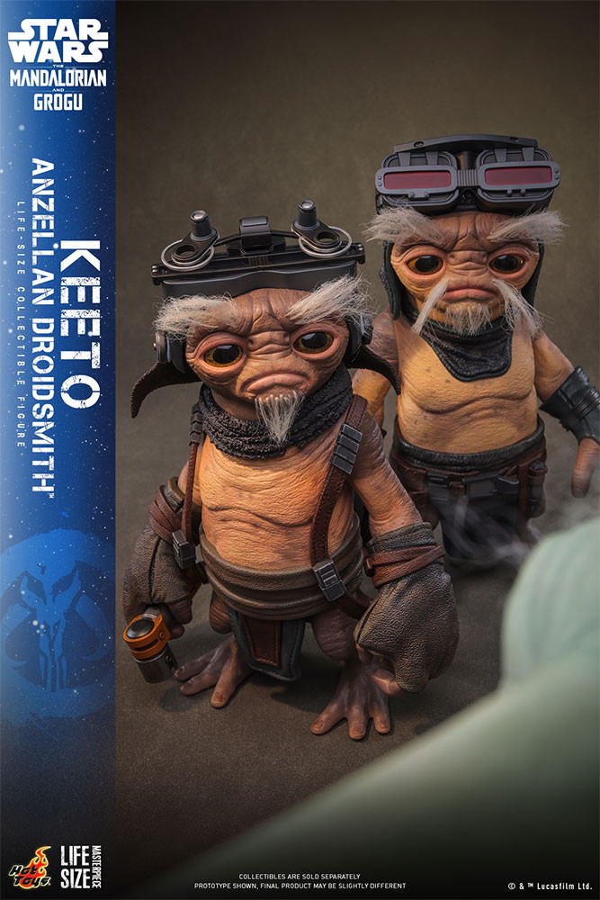 スター・ウォーズ/マンダロリアン・アンド・グローグー「キート(アンゼラ人/ドロイド修理屋)」のフィギュア画像
