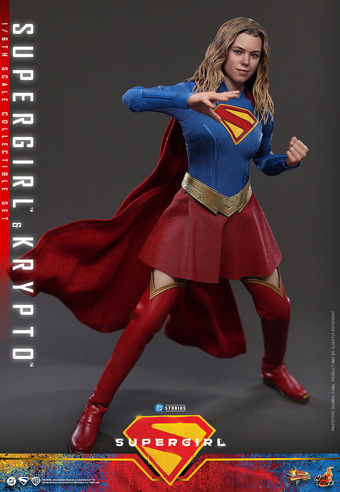 映画 スーパーガール「スーパーガール&クリプト」のフィギュア画像