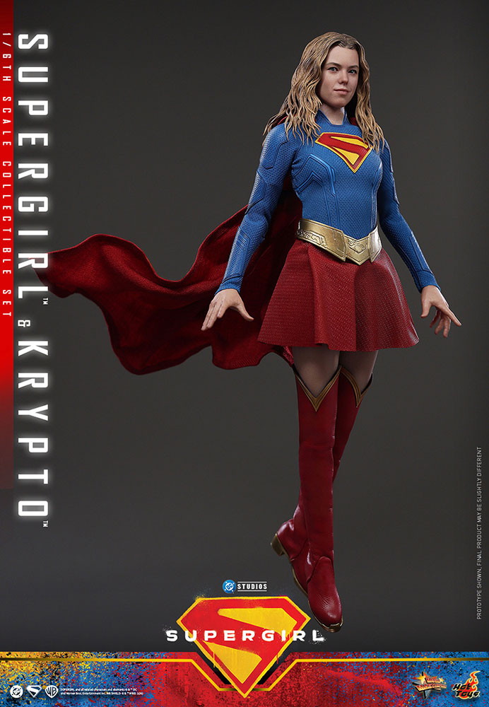 映画 スーパーガール「スーパーガール&クリプト」のフィギュア画像