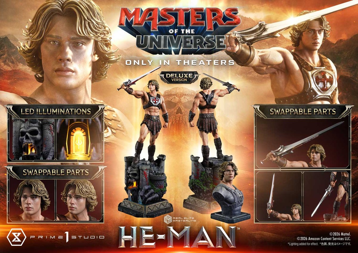 映画 マスターズ・オブ・ユニバース「ヒーマン」のフィギュア画像