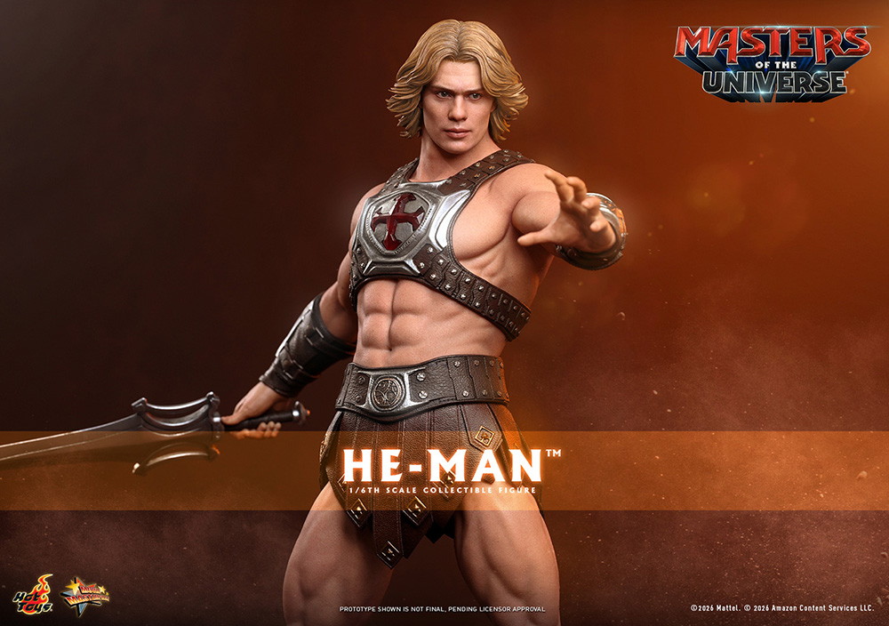マスターズ・オブ・ユニバース「ヒーマン」のフィギュア画像