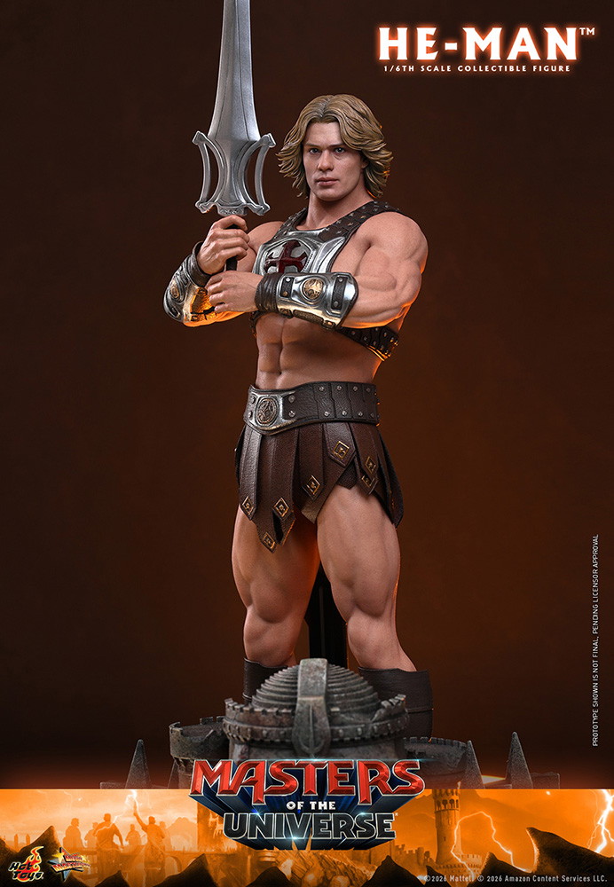 マスターズ・オブ・ユニバース「ヒーマン」のフィギュア画像