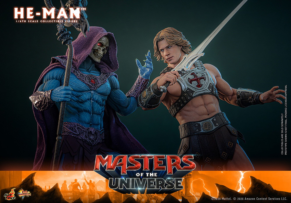 マスターズ・オブ・ユニバース「ヒーマン」のフィギュア画像