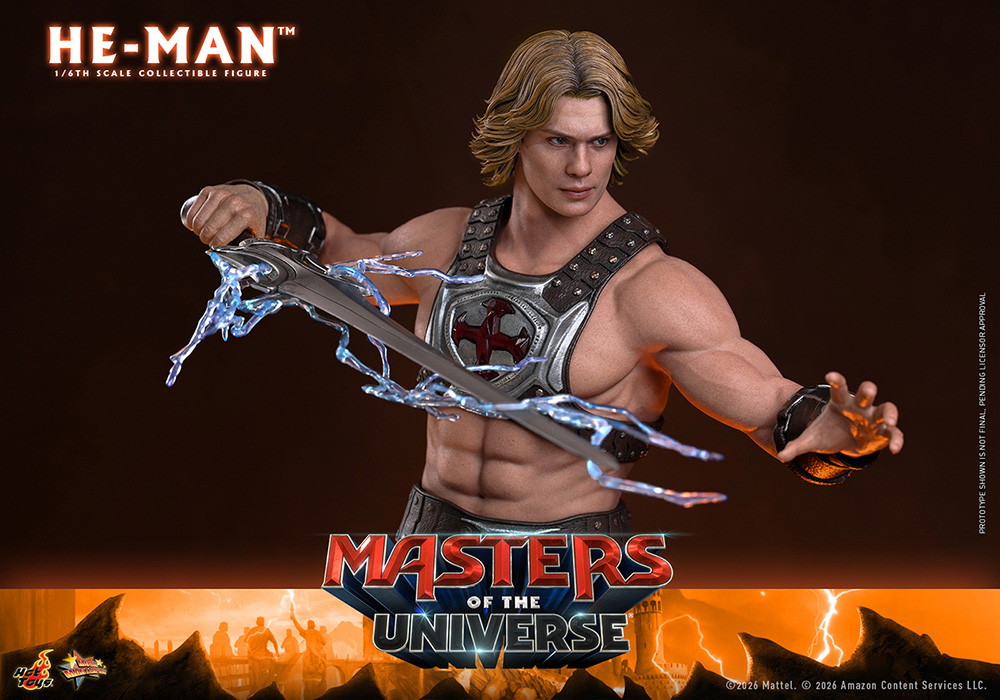 マスターズ・オブ・ユニバース「ヒーマン」のフィギュア画像