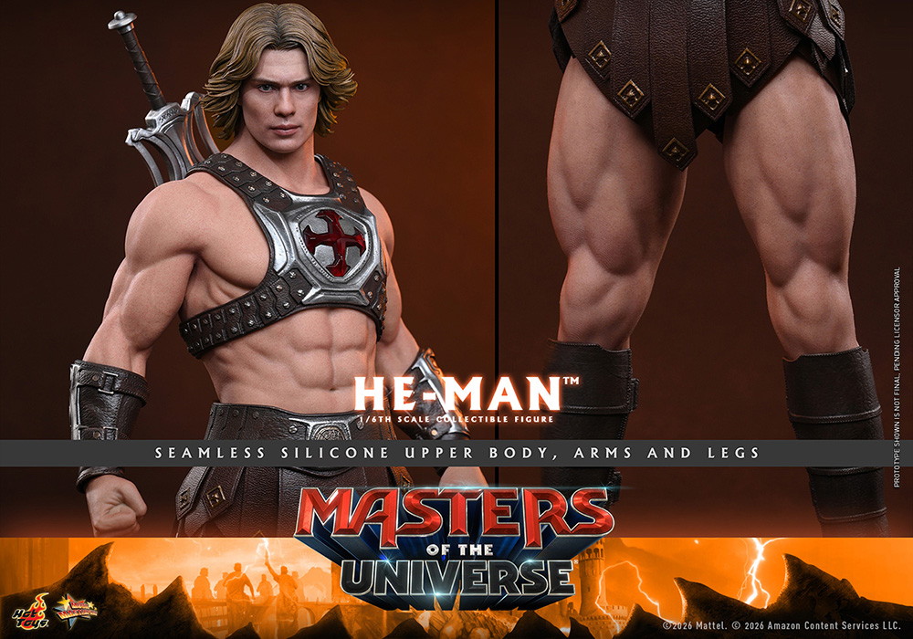 マスターズ・オブ・ユニバース「ヒーマン」のフィギュア画像