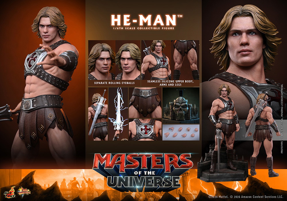 マスターズ・オブ・ユニバース「ヒーマン」のフィギュア画像