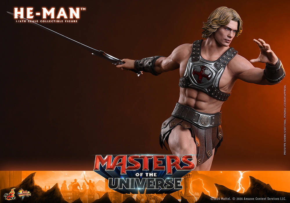 マスターズ・オブ・ユニバース「ヒーマン」のフィギュア画像