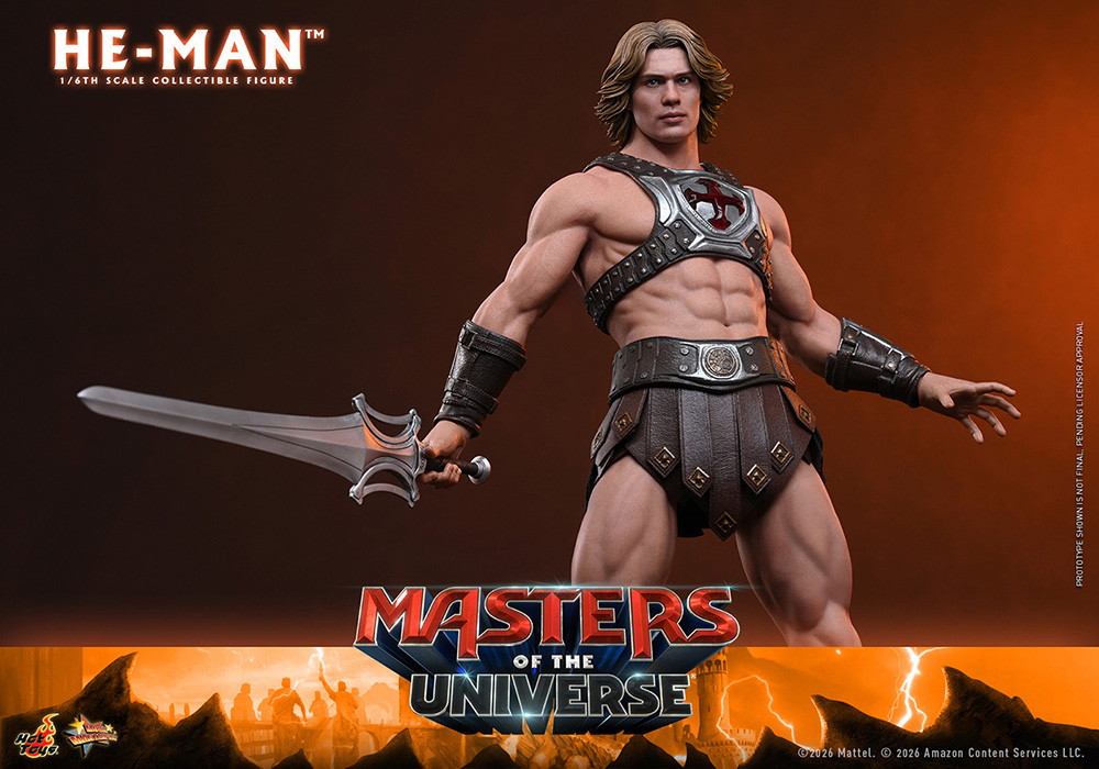 マスターズ・オブ・ユニバース「ヒーマン」のフィギュア画像