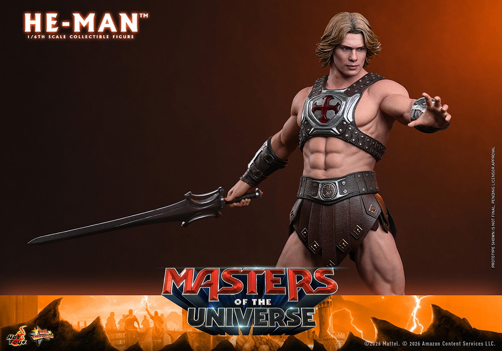 マスターズ・オブ・ユニバース「ヒーマン」のフィギュア画像