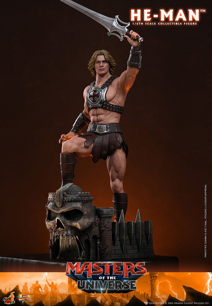 マスターズ・オブ・ユニバース「ヒーマン」のフィギュア画像